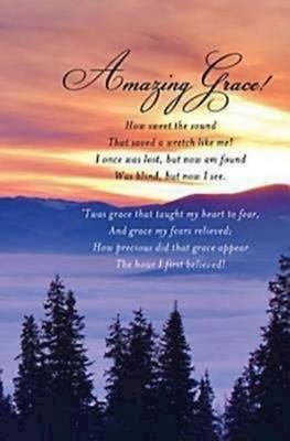Picture of Amazing Grace Hymn Bulletin (Pkg of 50)