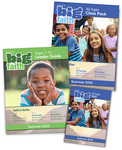 Picture of Cokesbury Kids Big Faith Summer 2026 Leader Kit Ages 7-12