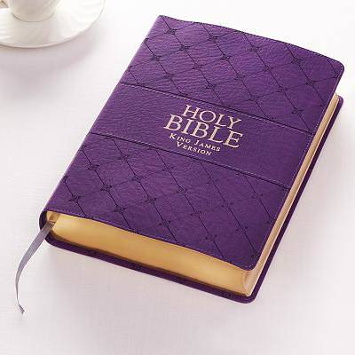 Picture of KJV Super Giant Print LL Purple