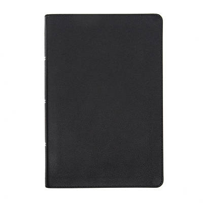 Picture of NASB Giant Print Reference Bible, Black Genuine Leather