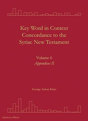 Picture of Key Word in Context Concordance to the Syriac New Testament