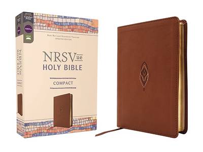 Picture of Nrsvue, Holy Bible, Compact, Leathersoft, Brown, Comfort Print