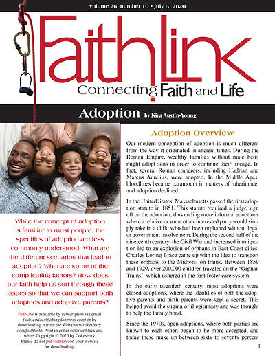 Picture of Faithlink - 7/5/2020 Adoption