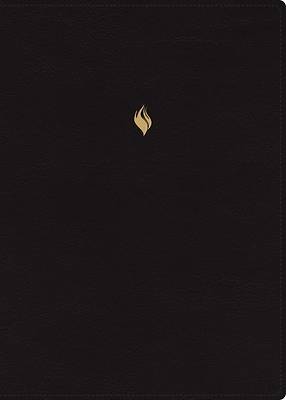 Picture of Rvr60, Biblia de Estudio de la Vida Plena, Edición Clásica, Leathersoft, Negro, Palabras de Jesús En Rojo, Comfort Print, Con Índice Y Cierre