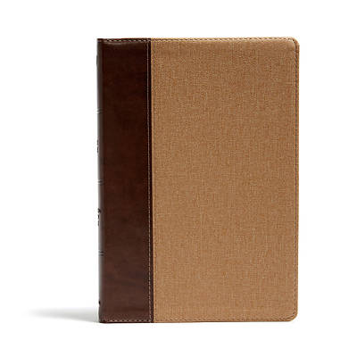 Picture of KJV Rainbow Study Bible, Brown/Tan Leathertouch