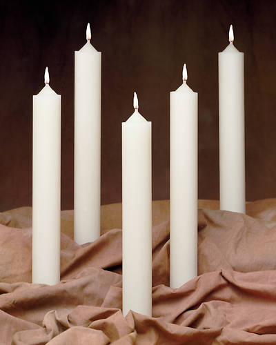 Picture of Emkay 51% Beeswax Altar Candle - 24-7/8" x 1-1/4"