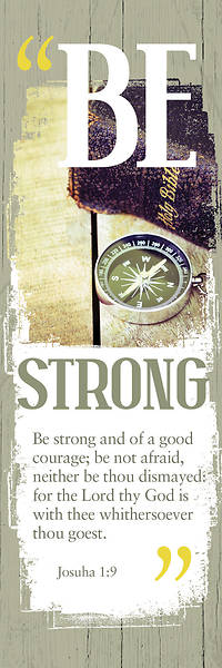 Picture of Be Strong Male General Bookmark