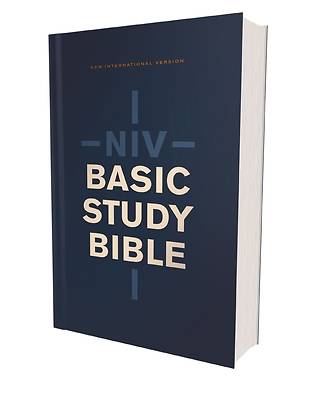 Picture of Niv, Basic Study Bible, Economy Edition, Paperback, Blue, Red Letter