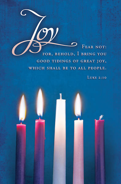 Picture of Advent Bulletin Week 3 Luke 2:10 Regular