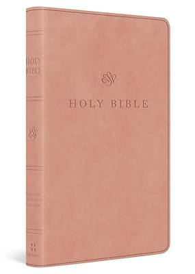 Picture of ESV Premium Church Bible, Large Print, Red Letter (Trutone, Blush Rose)