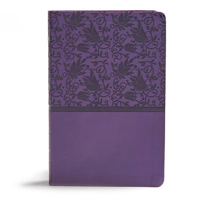 Picture of KJV Giant Print Reference Bible, Purple Leathertouch, Indexed