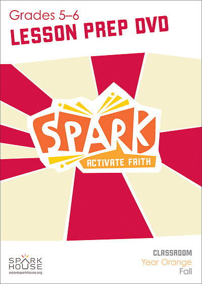 Picture of Spark Classroom Grades 5-6 Preparation DVD Year Orange Fall