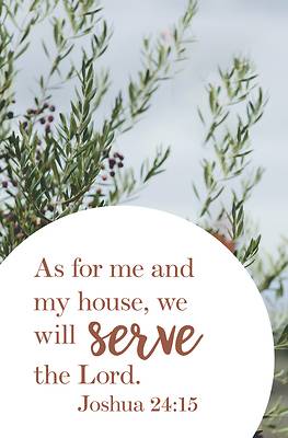 Picture of As for Me and My House Bulletin (Pkg 100) General Worship