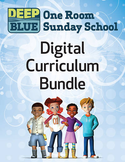 Picture of Deep Blue Digital One Room Sunday School Kit Bundle 2 Fall