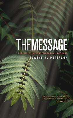 Picture of The Message Bible Numbered Edition Personal Size with Topical Concordance