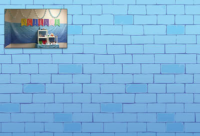 Picture of Vacation Bible School (VBS) 2020 Knights of North Castle - Castle Wall Background