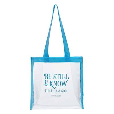 Picture of Tote Clear Be Still & Know Psalm 46