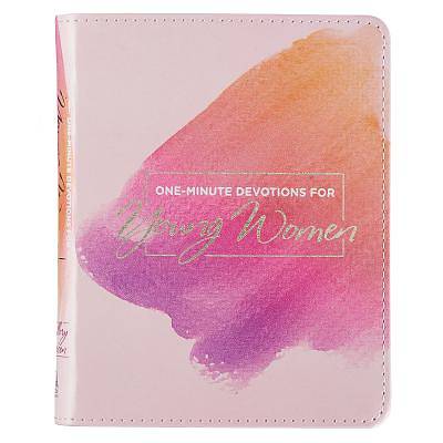 Picture of One-Min Devotions for Young Women Lux-Leather