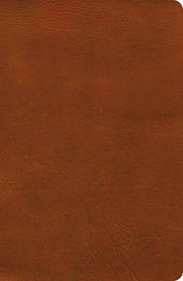 Picture of NASB Verse-By-Verse Reference Bible, Burnt Sienna Leathertouch