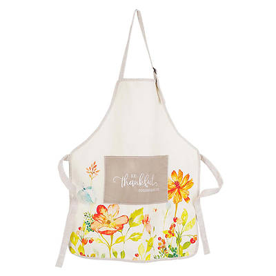 Picture of Apron Grateful Floral