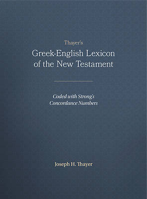 Picture of Thayer's Greek-English Lexicon