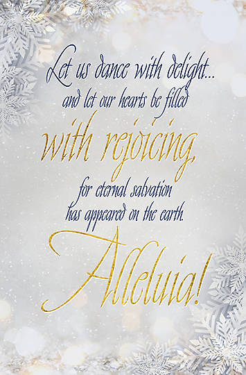 Picture of With Rejoicing Winter Bulletin (Package of 100)
