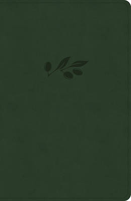 Picture of NASB Verse-By-Verse Reference Bible, Olive Leathertouch