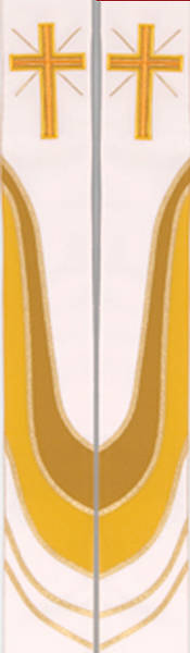Picture of Abbott Hall Ascension Series White Stole