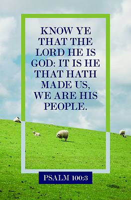 Picture of We Are His People Bulletin (Pkg 100) General Worship
