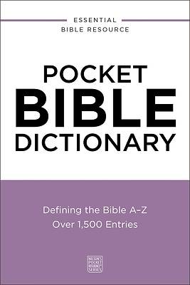 Picture of Pocket Bible Dictionary