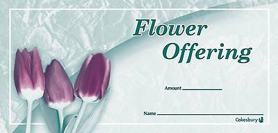 Picture of Flower Offering Envelope (Package of 100)