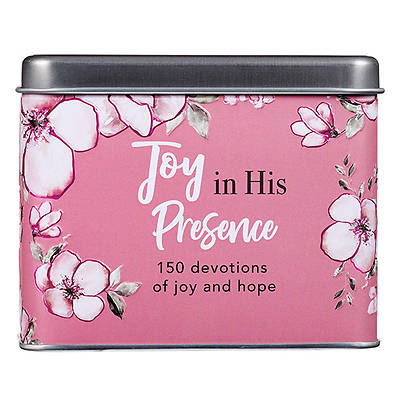 Picture of Prayer Cards in Tin Joy in His Presence