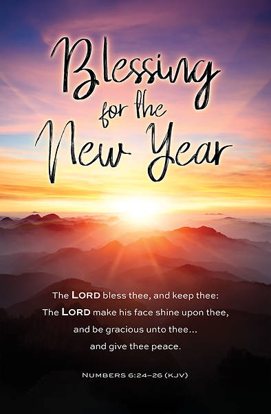 Picture of Blessing for the New Year Bulletin