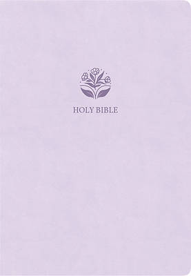 Picture of KJV Large Print Compact Reference Bible, Lavender Leathertouch