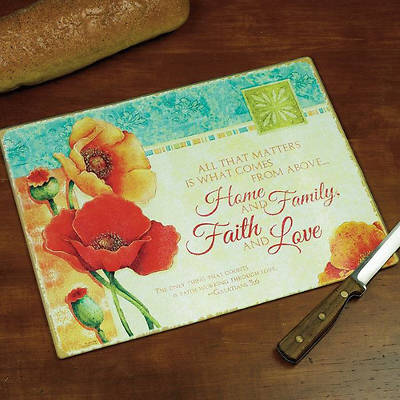 Picture of Blooming Blessings Cutting Board