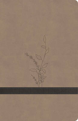 Picture of KJV Large Print Personal Size Reference Bible, Earthen Suedesoft Leathertouch