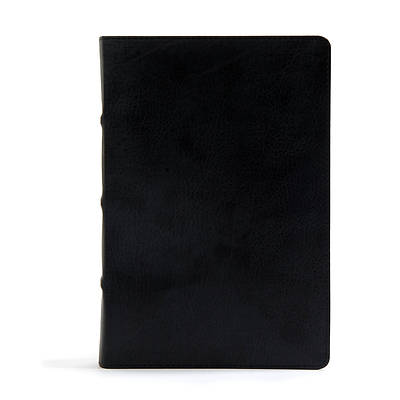Picture of CSB Pastor's Bible, Black Deluxe Leathertouch