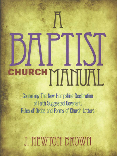 Picture of The Baptist Church Manual