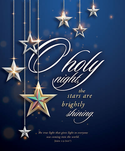 Picture of O Holy Night Legal Bulletin John 1:9 NIV