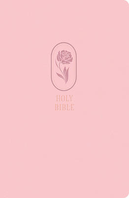 Picture of KJV Large Print Personal Size Reference Bible, Pink Leathertouch