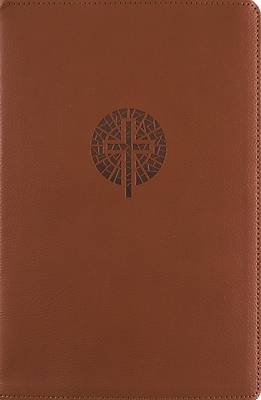 Picture of Nrsvue, Single-Column Reference Bible, Leathersoft, Brown, Comfort Print