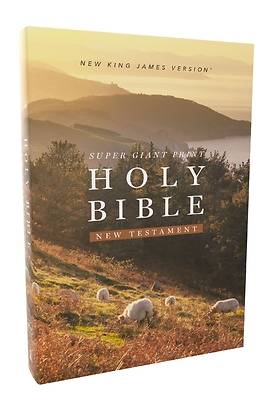 Picture of NKJV Super Giant Print New Testament, Softcover, Red Letter, Comfort Print