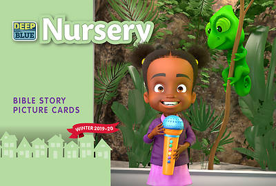 Picture of Deep Blue Nursery Bible Story Picture Cards Winter PDF Download 50+ Students