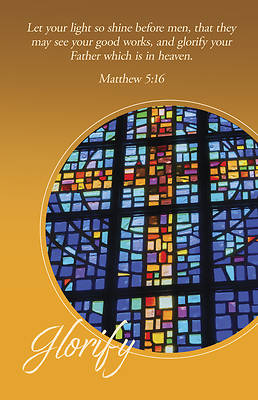Picture of Glorify Legacy Bulletin Pack of 100
