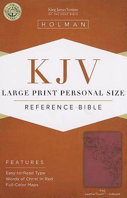 Picture of Large Print Personal Size Reference Bible-KJV