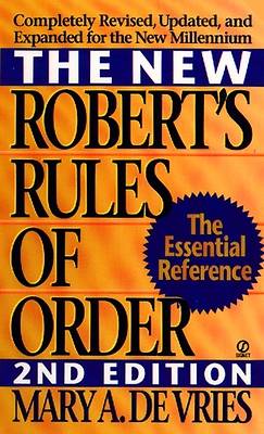 Picture of The New Robert's Rules of Order