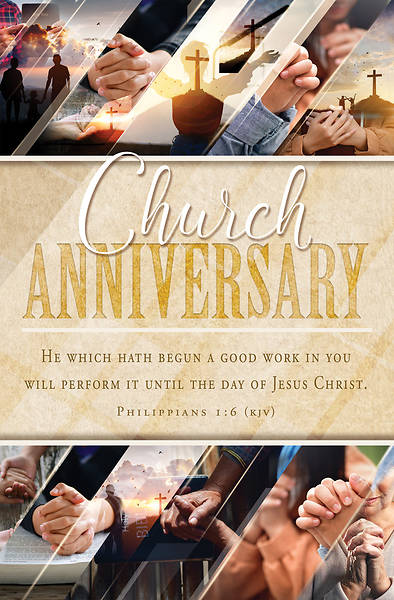 Picture of Begun Good Work Church Anniversary Bulletin