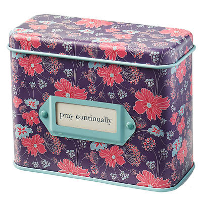 Picture of Prayer Cards in Tin Pray Continually