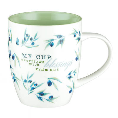 Picture of Mug My Cup Overflows With Blessings