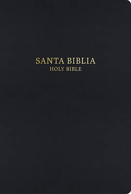 Picture of Rvr 1960/KJV Biblia Bilingue Letra Grande, Negro Imitacion Piel